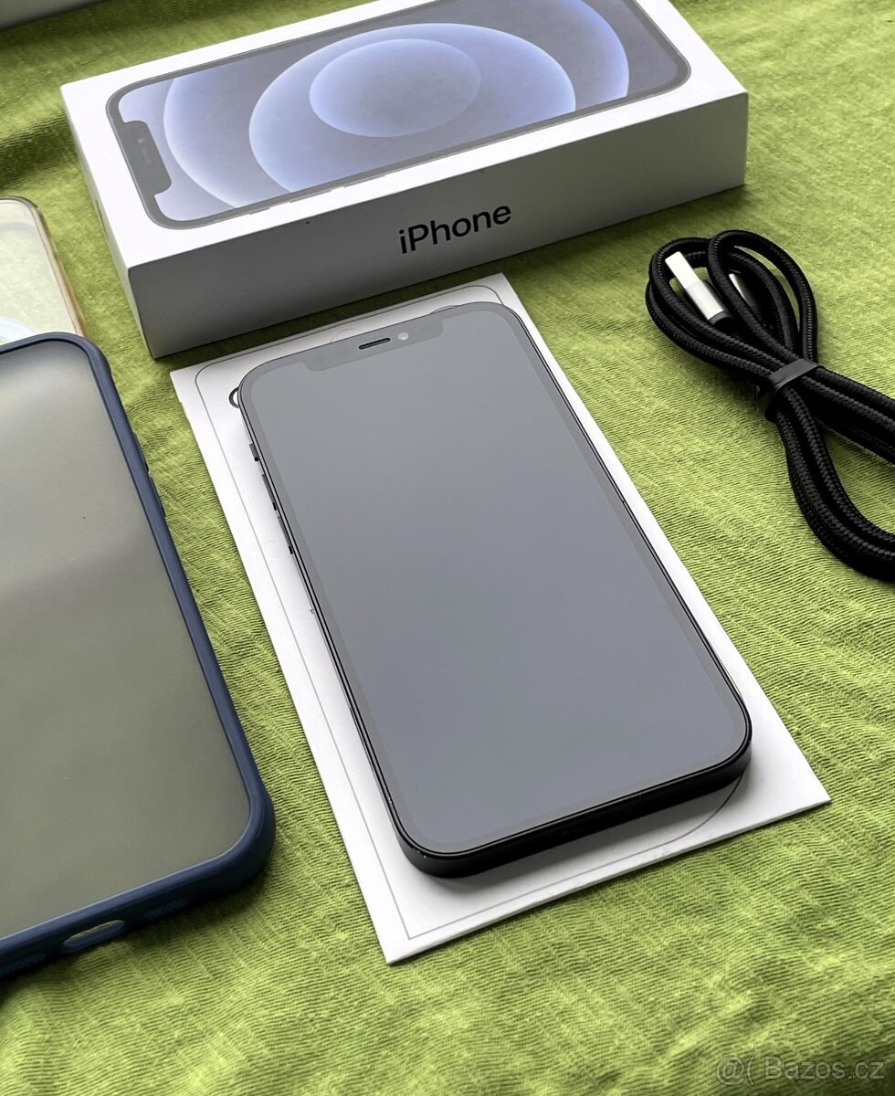 🍏 Apple Iphone 12 Black 64GB 🍎 98% baterie 🔋 - 2