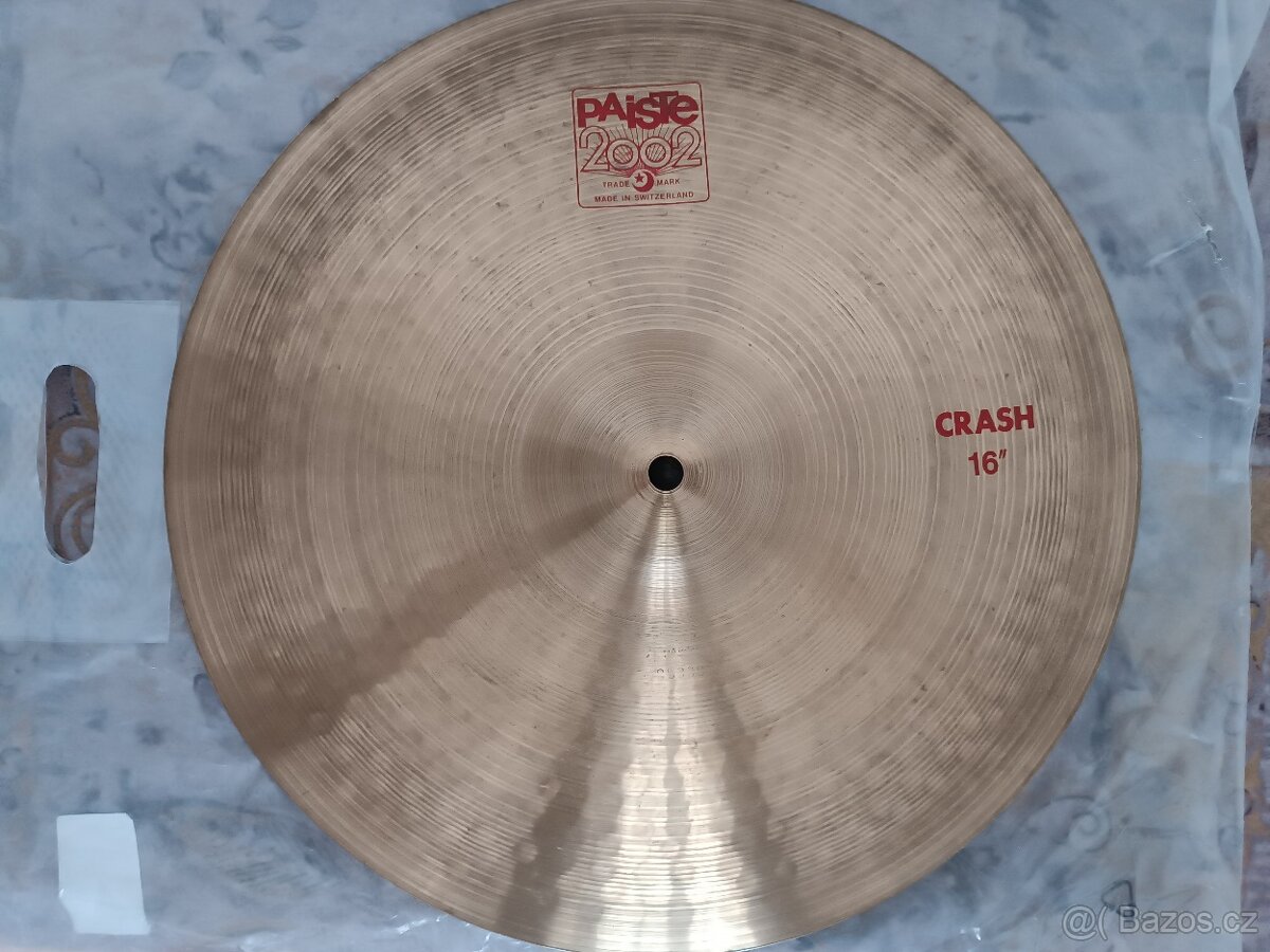 Činel Paiste 2002 ,16 crash - 2