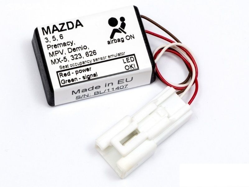 Emulátor senzoru SRS obsazení sedadla MAZDA - 2