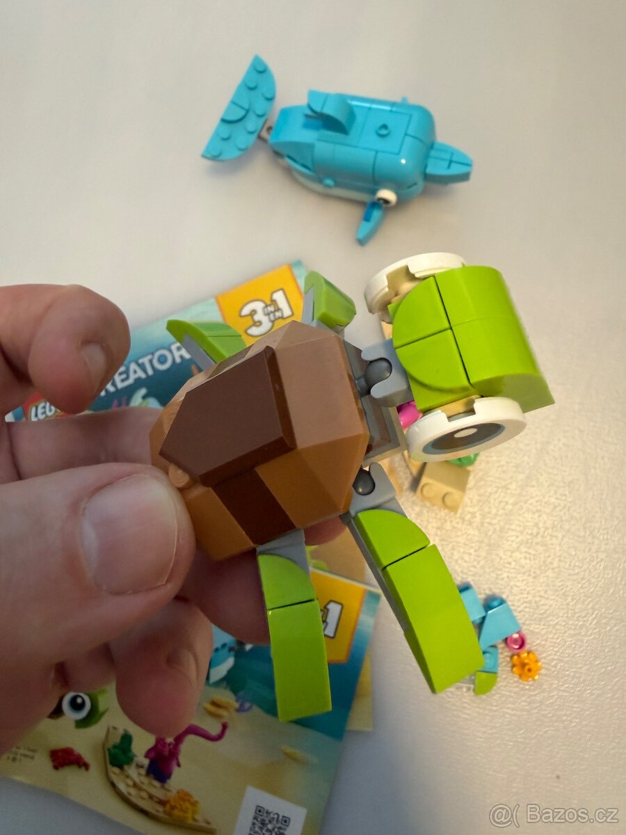 LEGO 31128 Creator Delfín a želva - 2