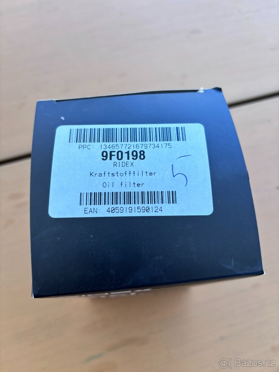 RIDEX 9F0198 Palivový filtr - 2