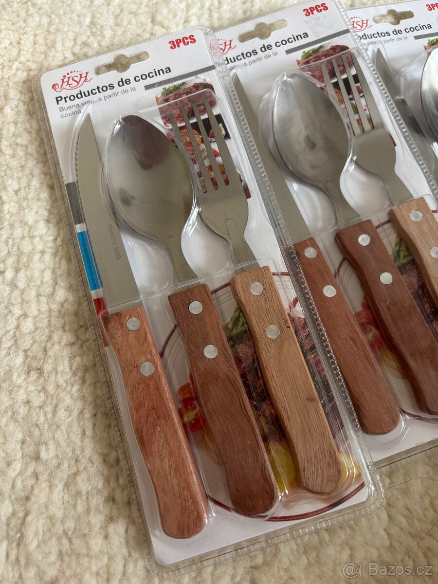 Dřevěné příbory - 2