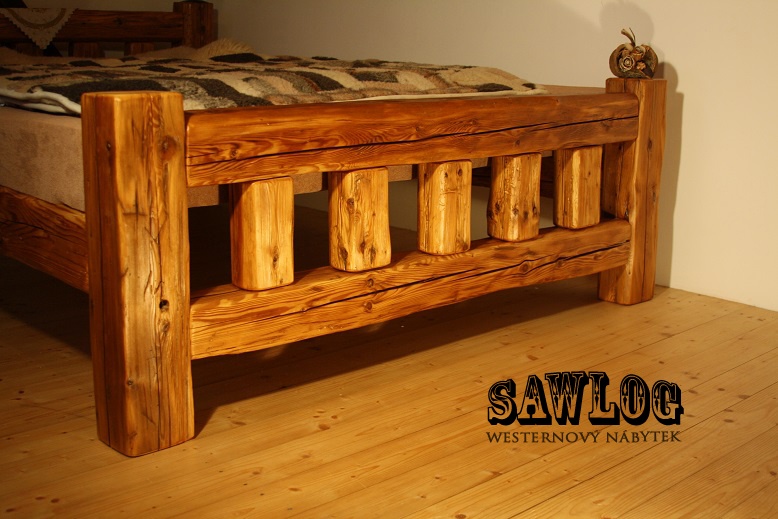 Postel z trámů - 2