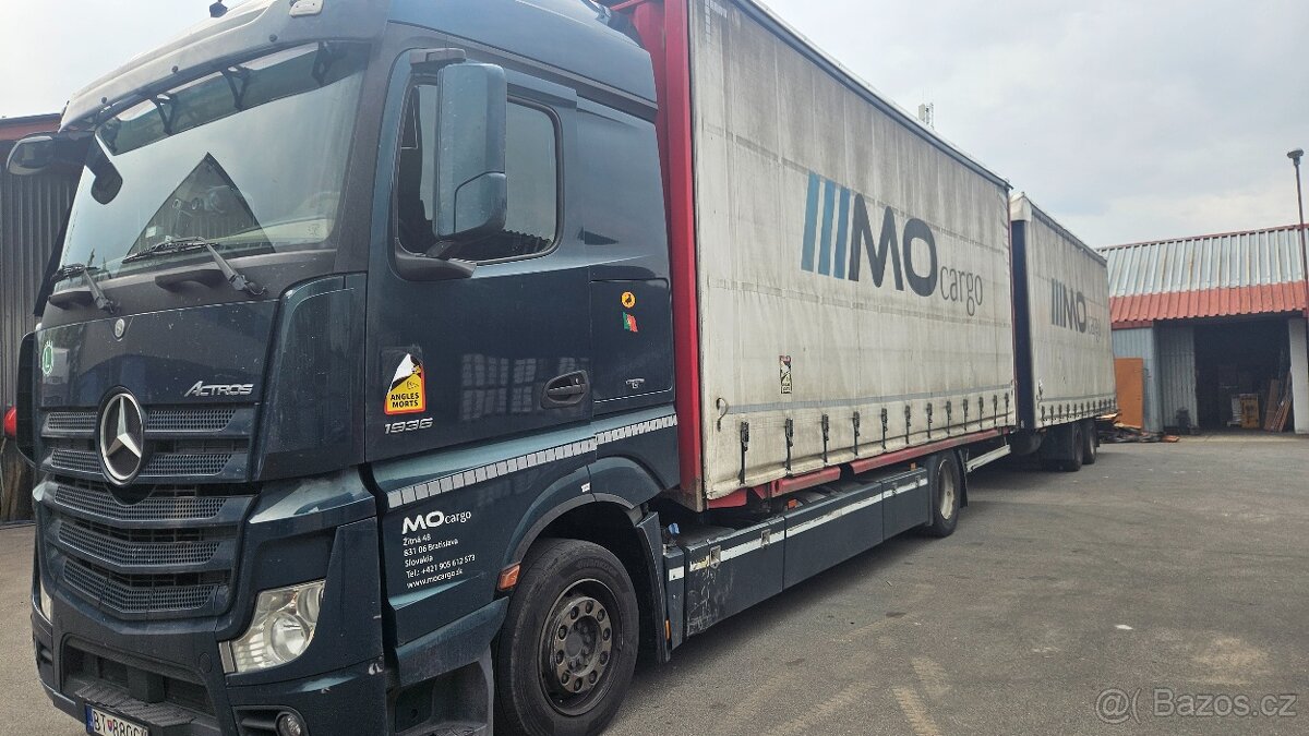 Predám Mercedes Actros + príves - 2