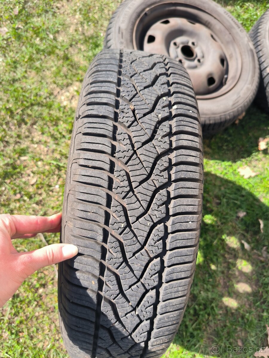 Celoroční pneu + ráfky 165/65R14 79T - 2