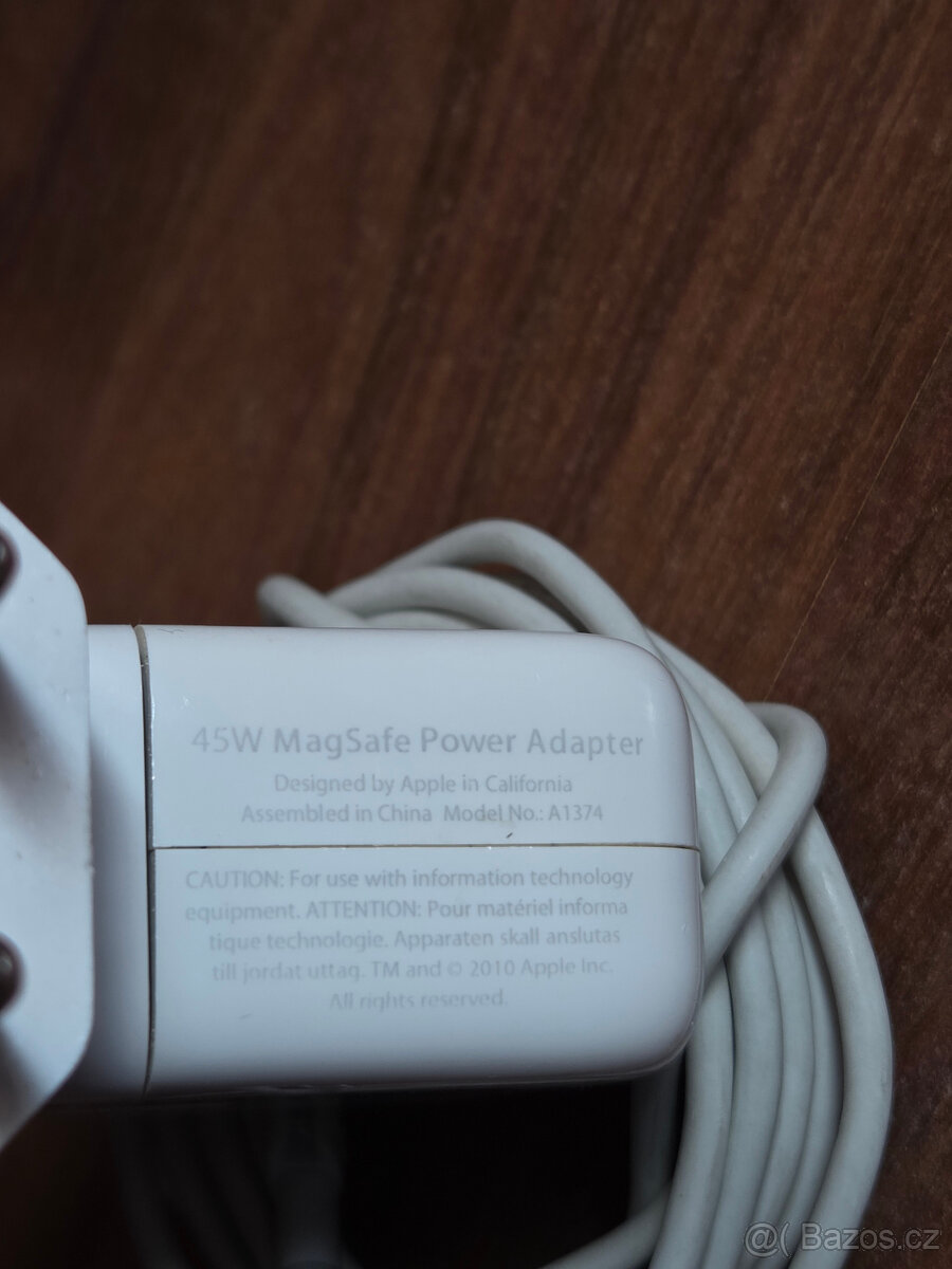 Apple adaptér MacBook Air - MagSafe 45W (A1374) - 2