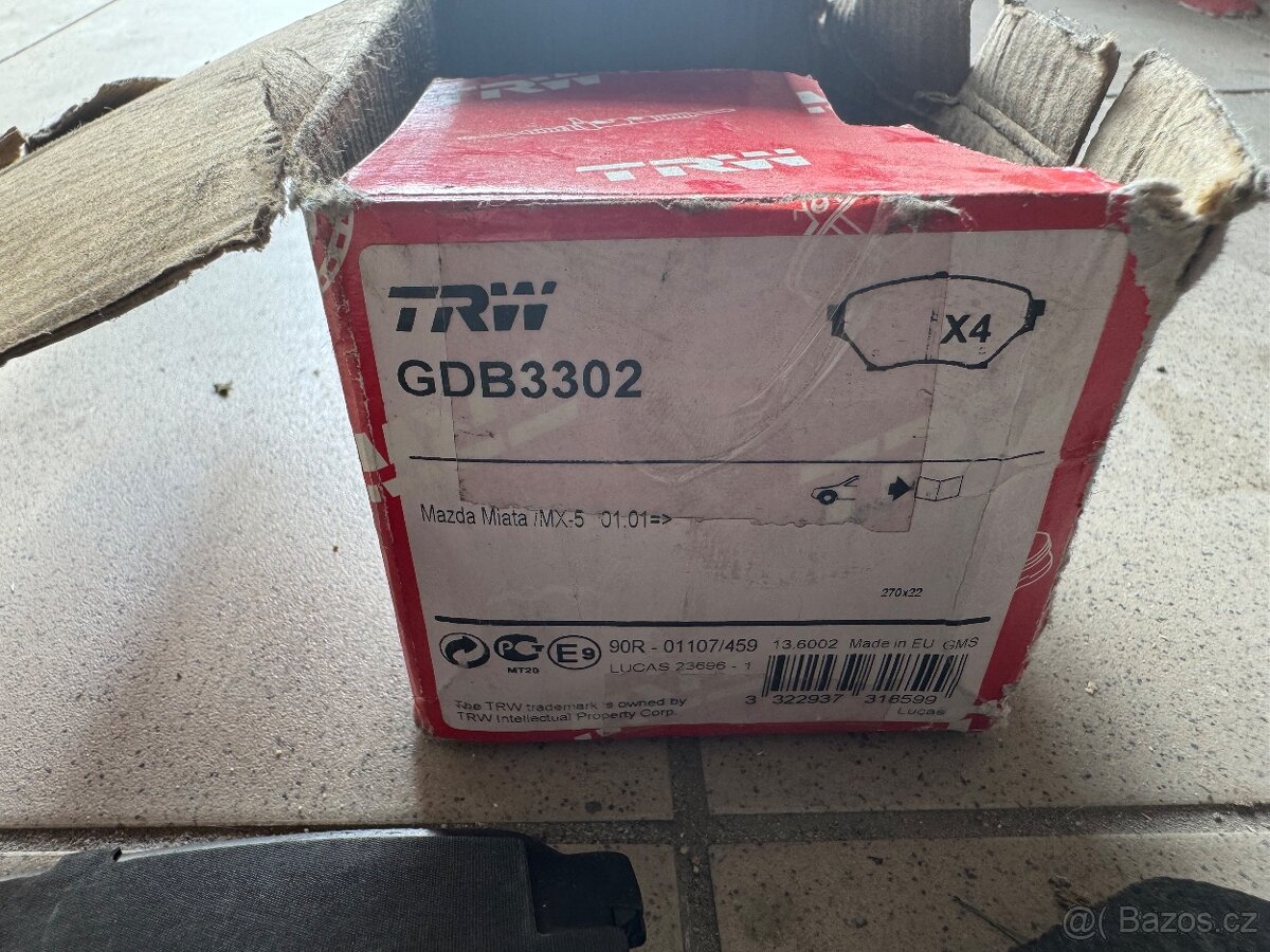 Mx-5 nb brzdove desky - 2