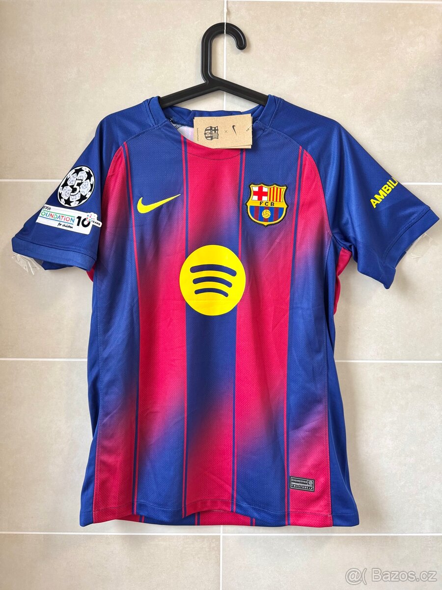 Fotbalový dres FC Barcelona domácí 25/26 – Lamine Yamal #10 - 2