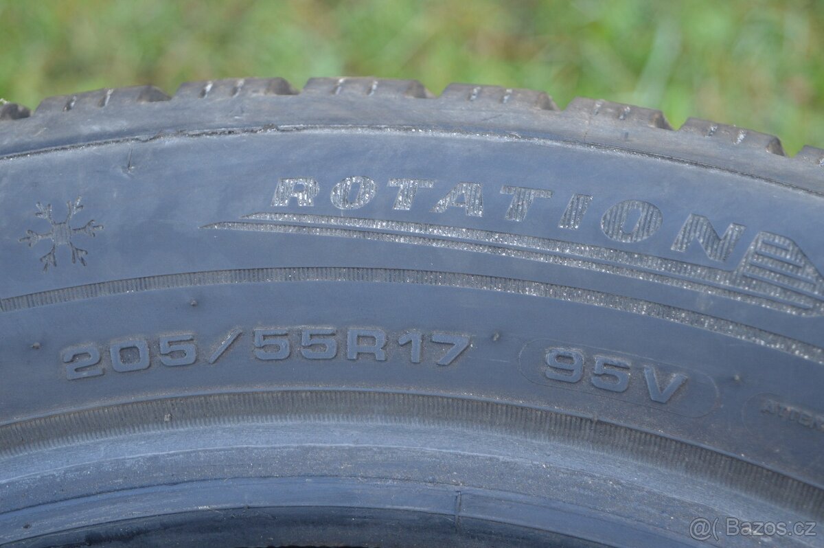 Zimní sada Dunlop 205/55R17 - 205/55/17 - 2