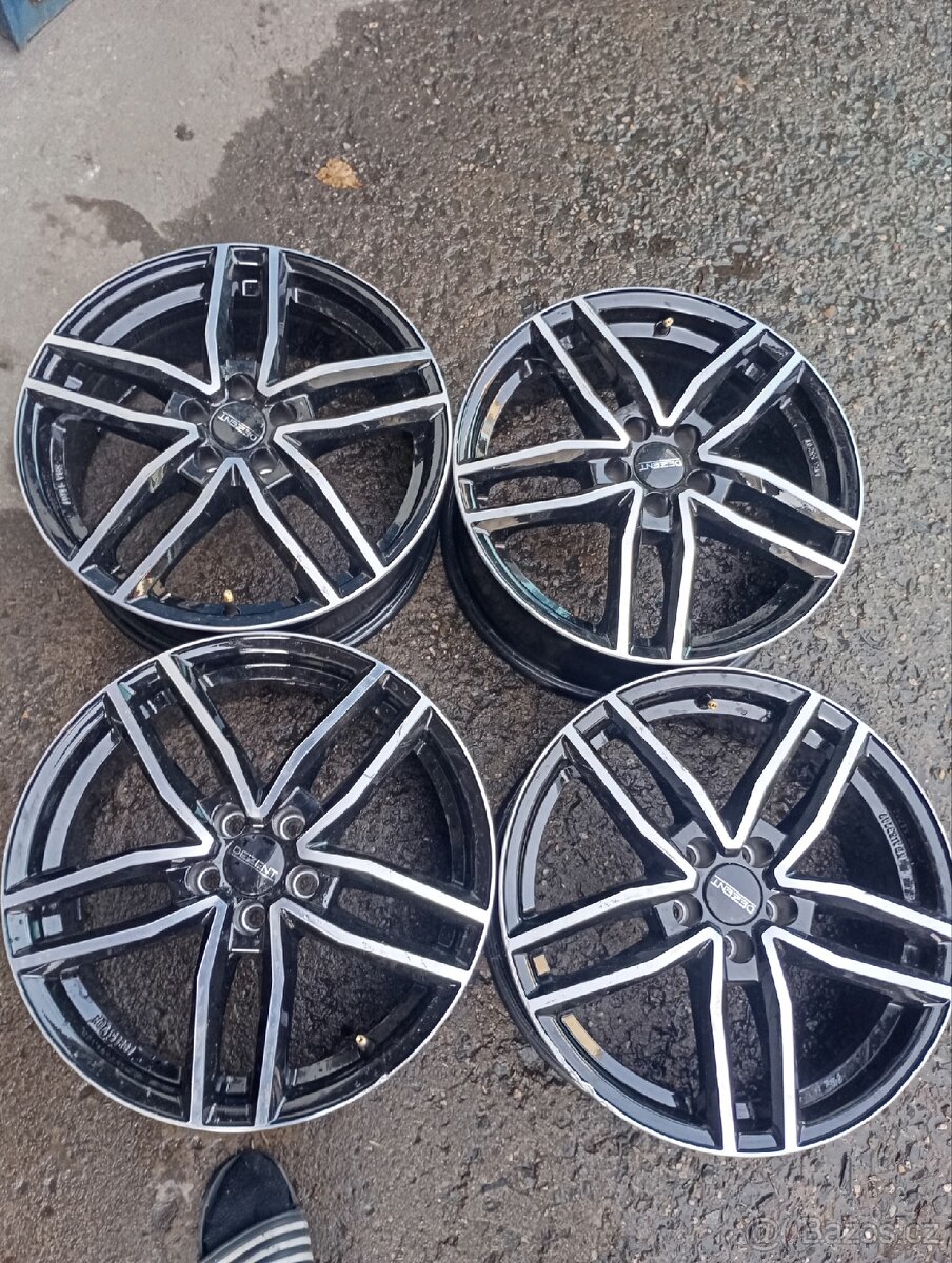 Alu disky 5x100 r17 Dezent - 2