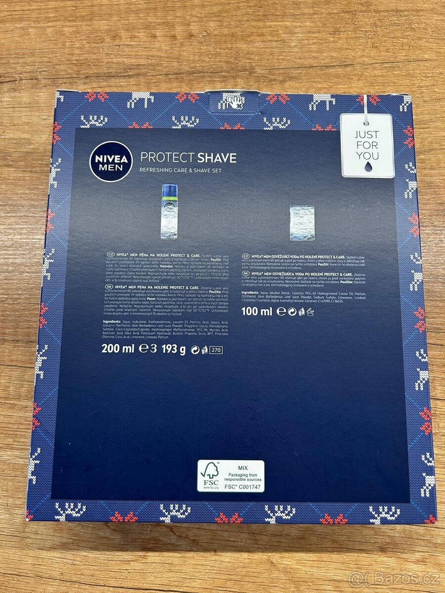 Vánoční dárková sada Nivea Men Protect Shave - 2