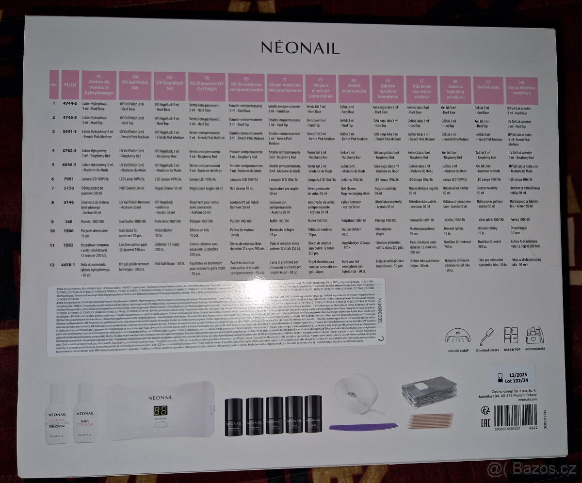 Sada pro UV gel laky Starter Set 21 Days - 2