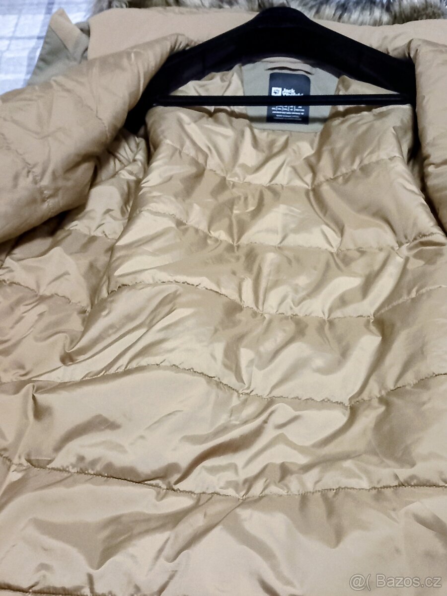 Jack Wolfskin Glacier Canyon Parka Olivově zelená - 2