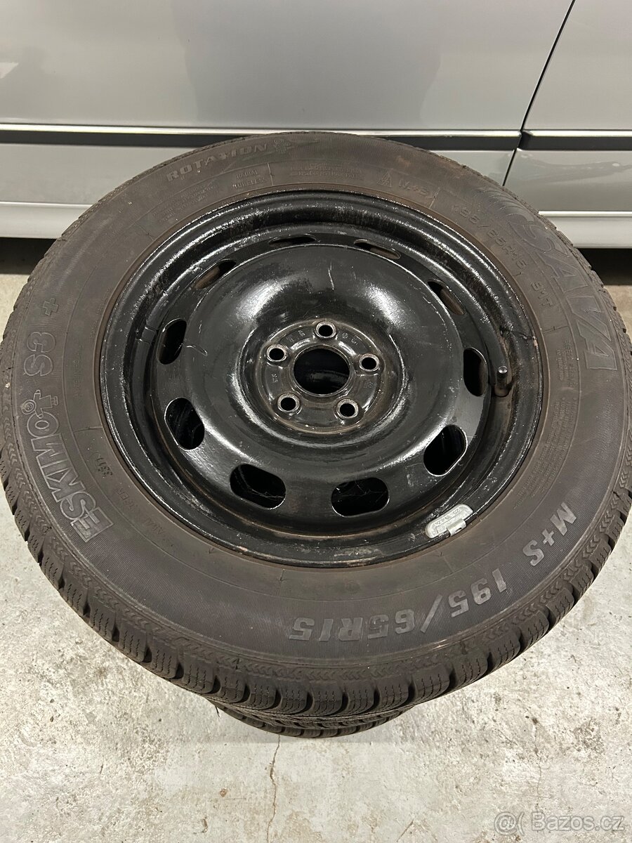 Zimní kola 15" na VW, Škoda, Seat apod. 5x100 - 2