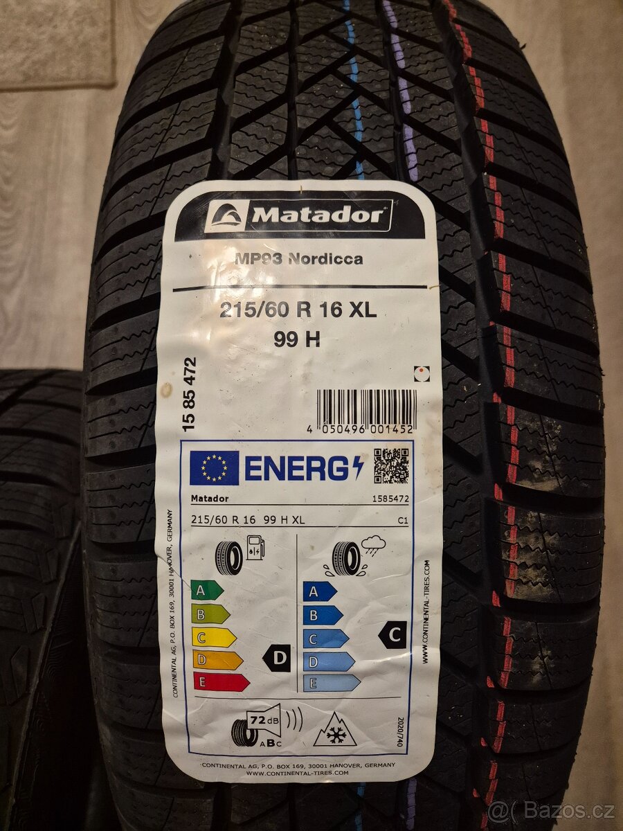 Zimni pneu 215/60/16 - 2