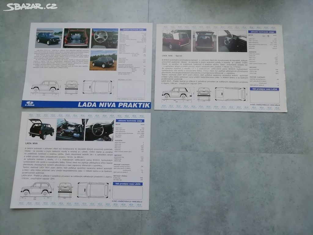 Lada NIVA - prospekty - 2