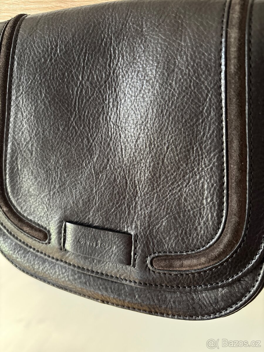 Černá kabelka kožená - 2