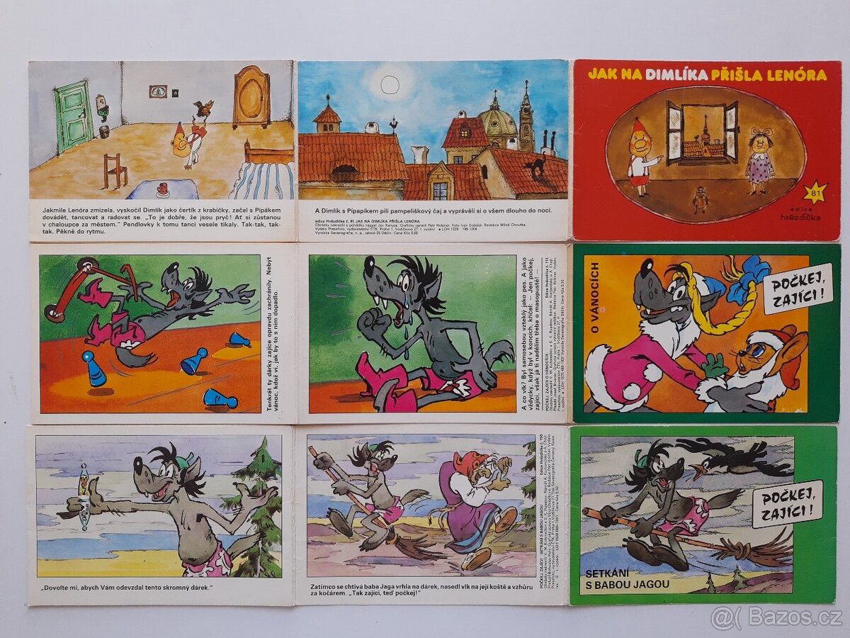 Hvězdička (set 05) - leporela (6x) - 2