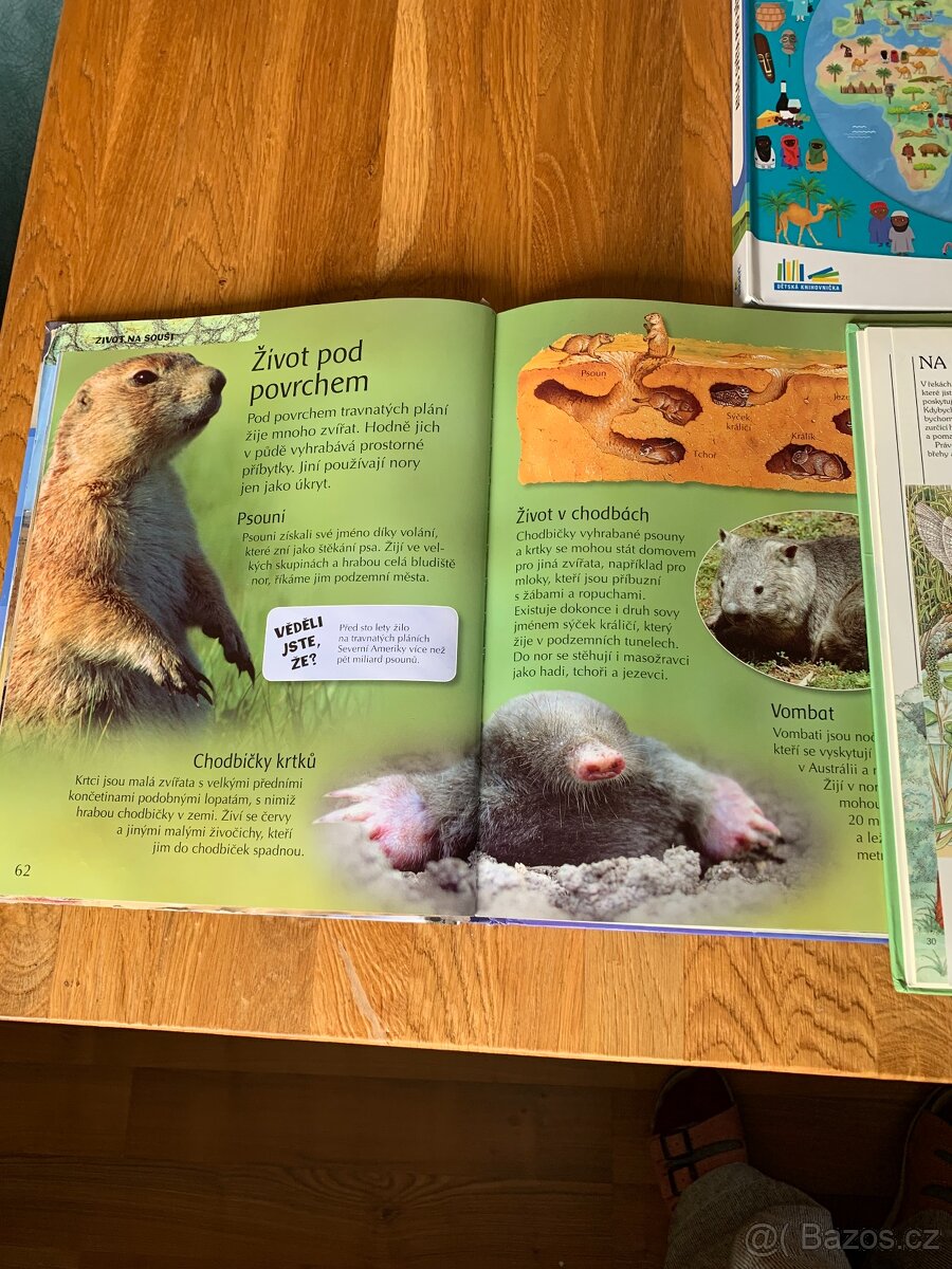 Zvířata a Atlas světa - 2