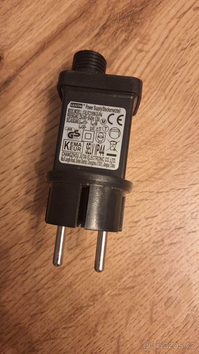 Transformátor pro světelné řetězy 9 W - 2