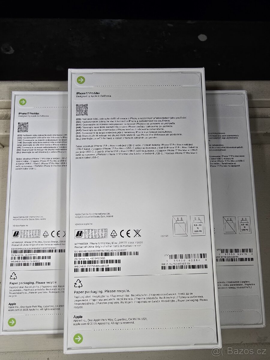 iPhone 17 pro max 256GB Silver, Orange,Blue - 2