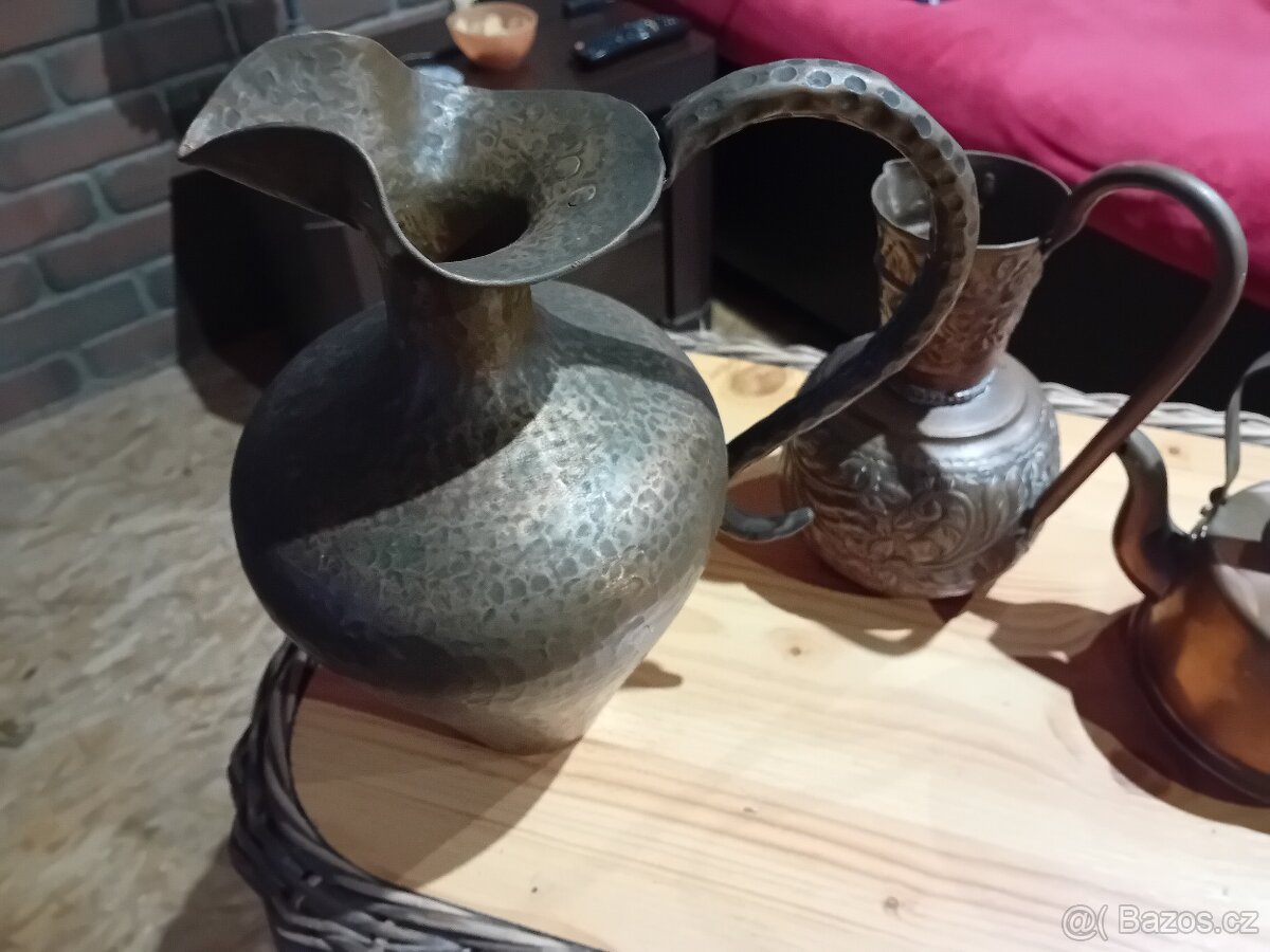 Měděný džbán, konvice - 2
