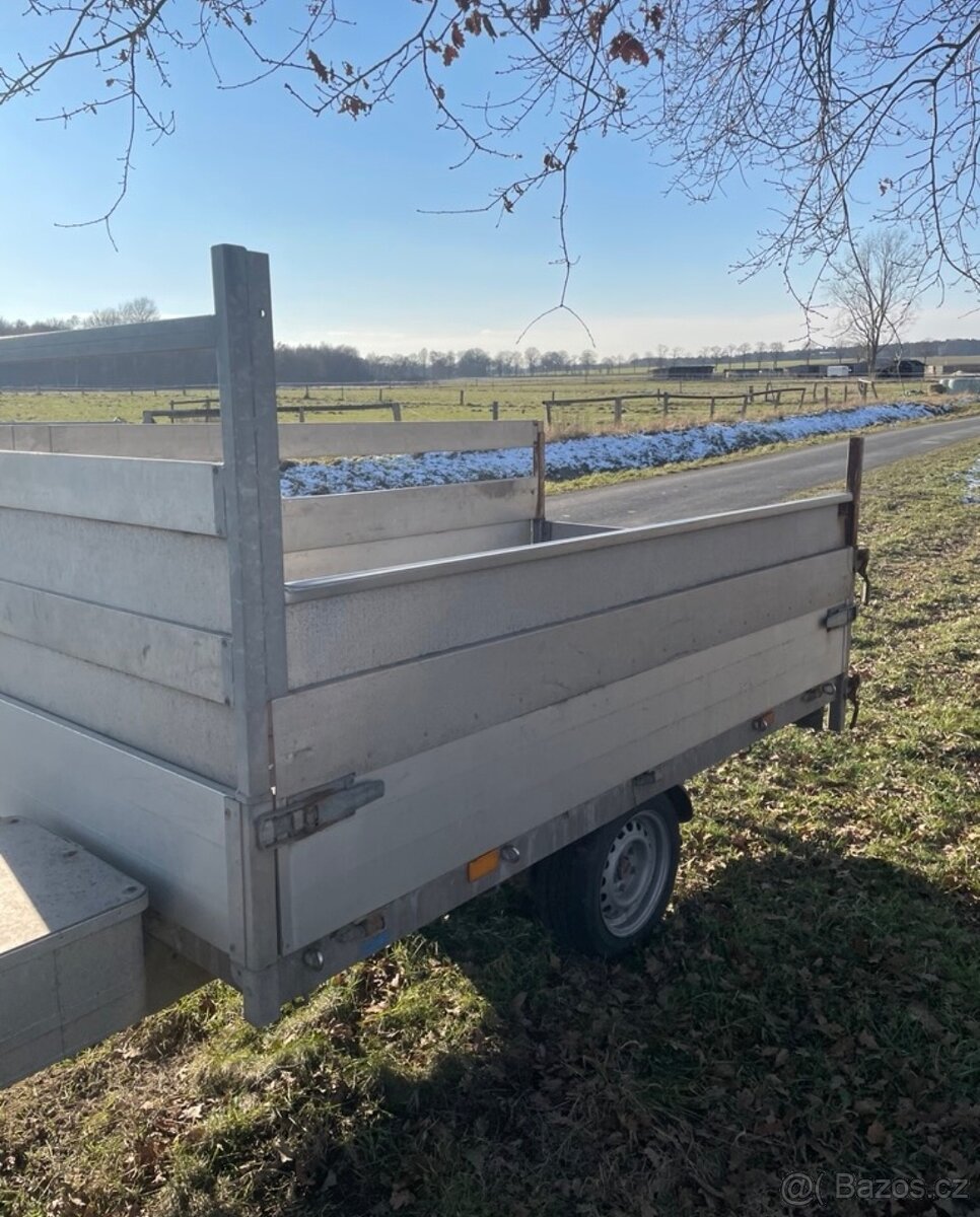 1500kg bržděný přívěs - 2