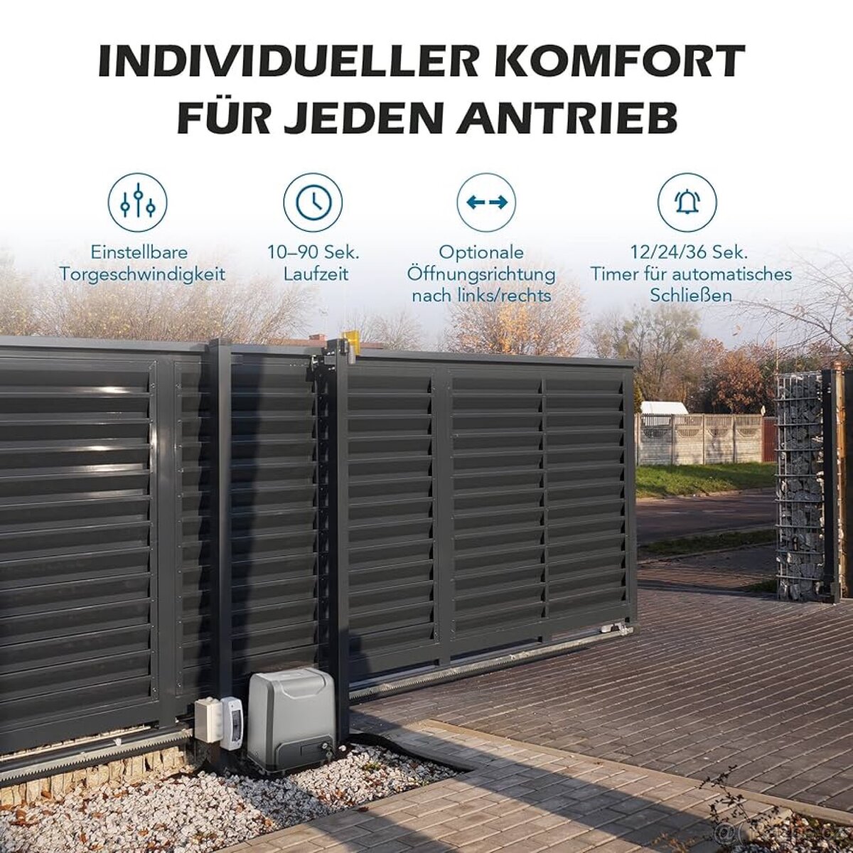 Nový automatický pohon branu 280 W - 2