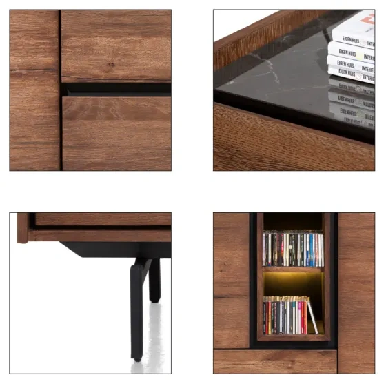 Prostorná dřevěná skříň - Halmstad - 2