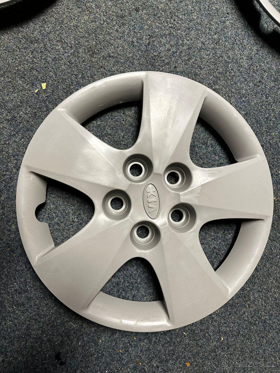 Poklice Kia Ceed, Soul, Carens 15" ORIGINÁLNÍ ŠEDÉ - 2