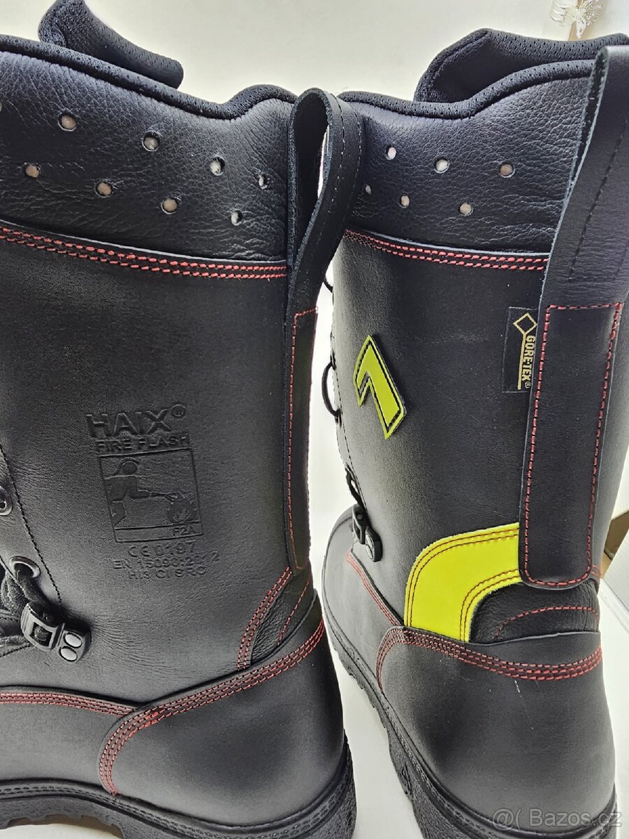 Taktické hasičské boty haix 45 - 2