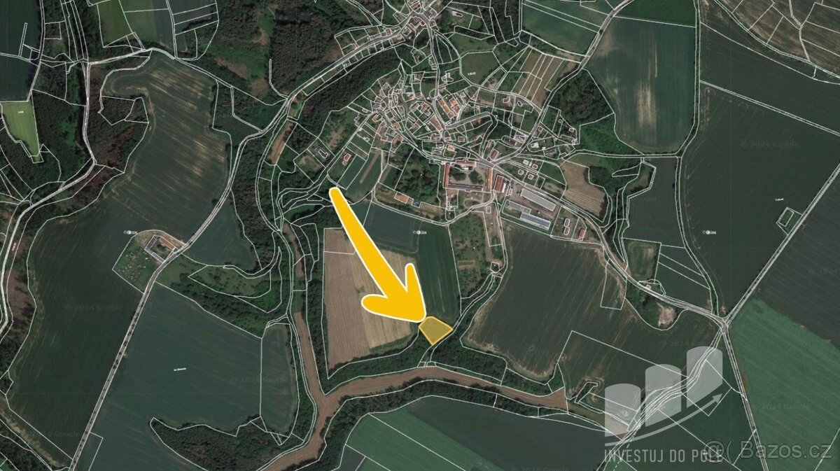 Prodej specifického pozemku 3 634 m², Lobeč - 2