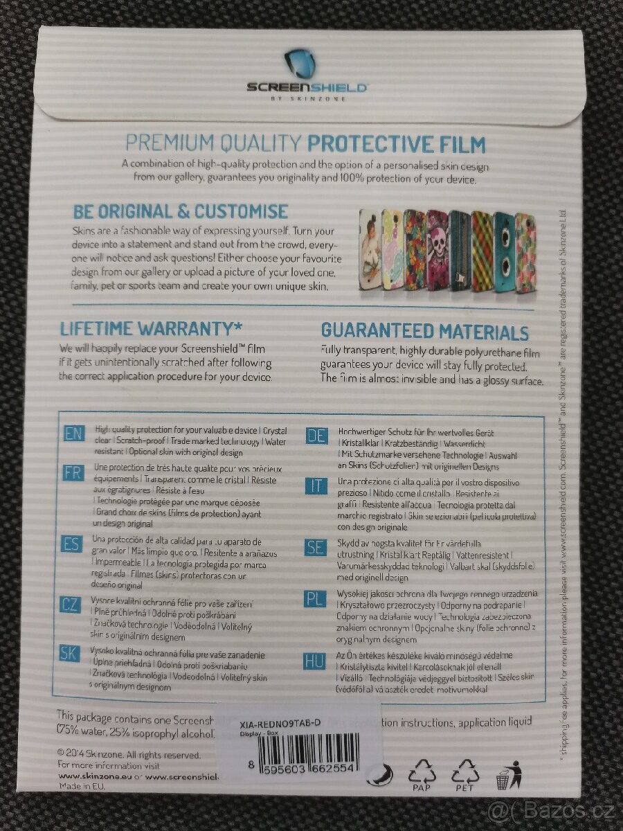 Ochranná fólie na XIAOMI Redmi Note 9T - 2