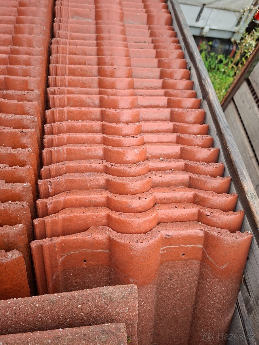 Použité betonové tašky - 2