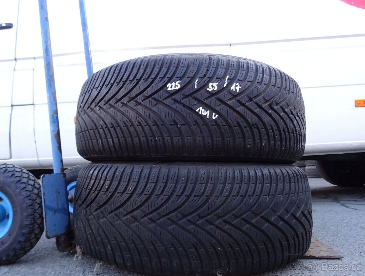 Zimní pneu Kleber Krisalp HP3, 225/55/17, 2 ks, 5,5-6 mm - 2