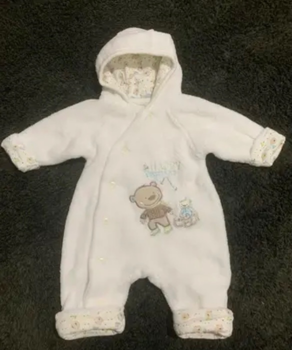 Dětský zimní overal 56 nový 2 ks - 2