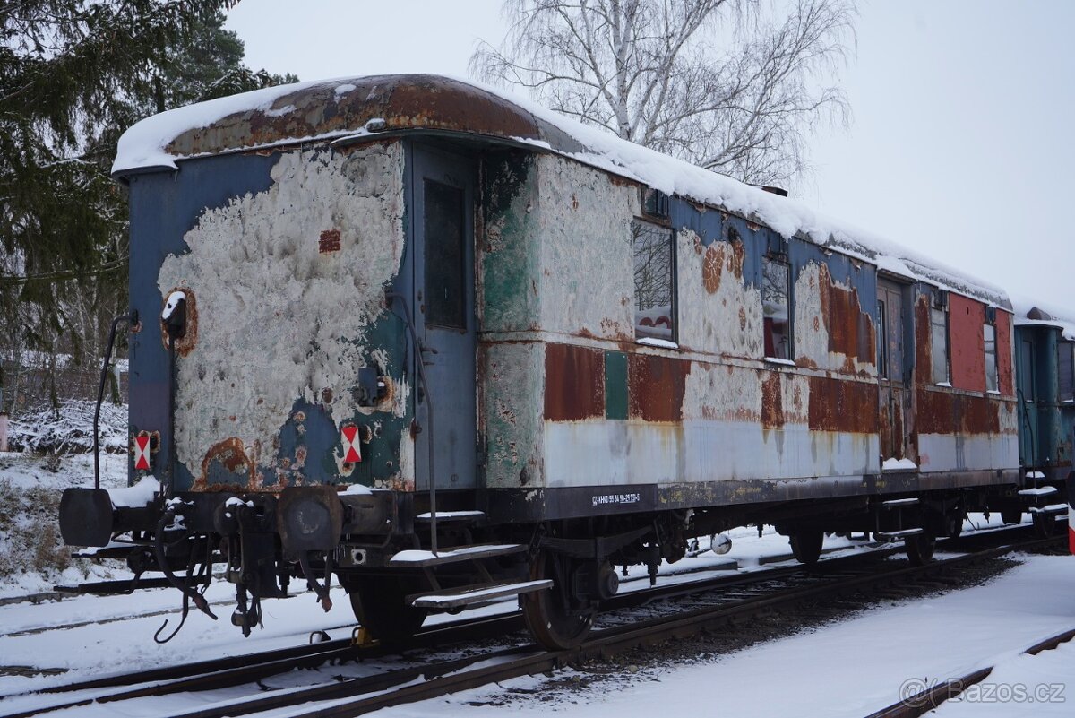 Poštovní vagon Tatra Kolín 1949 - 2