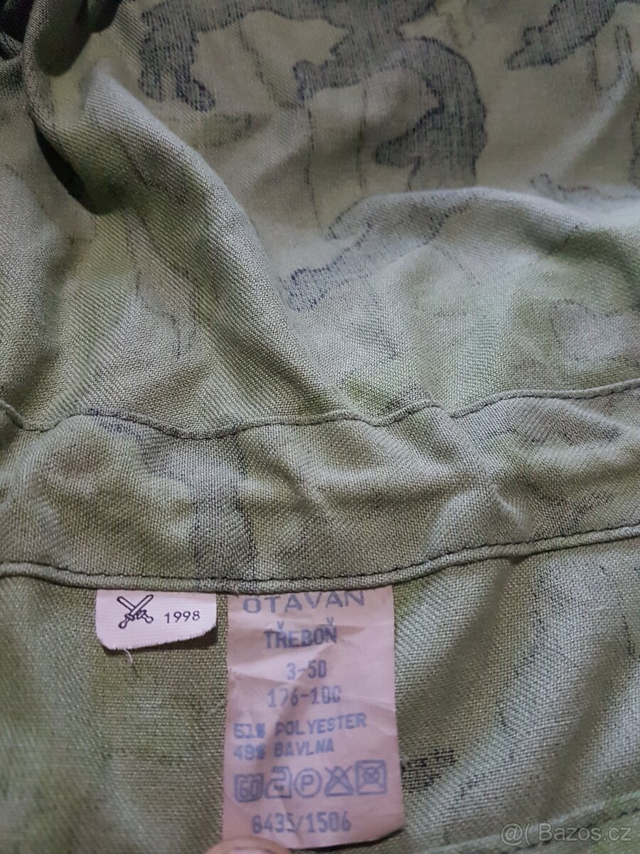 Kongo/parka maskáče vz.95 - 2
