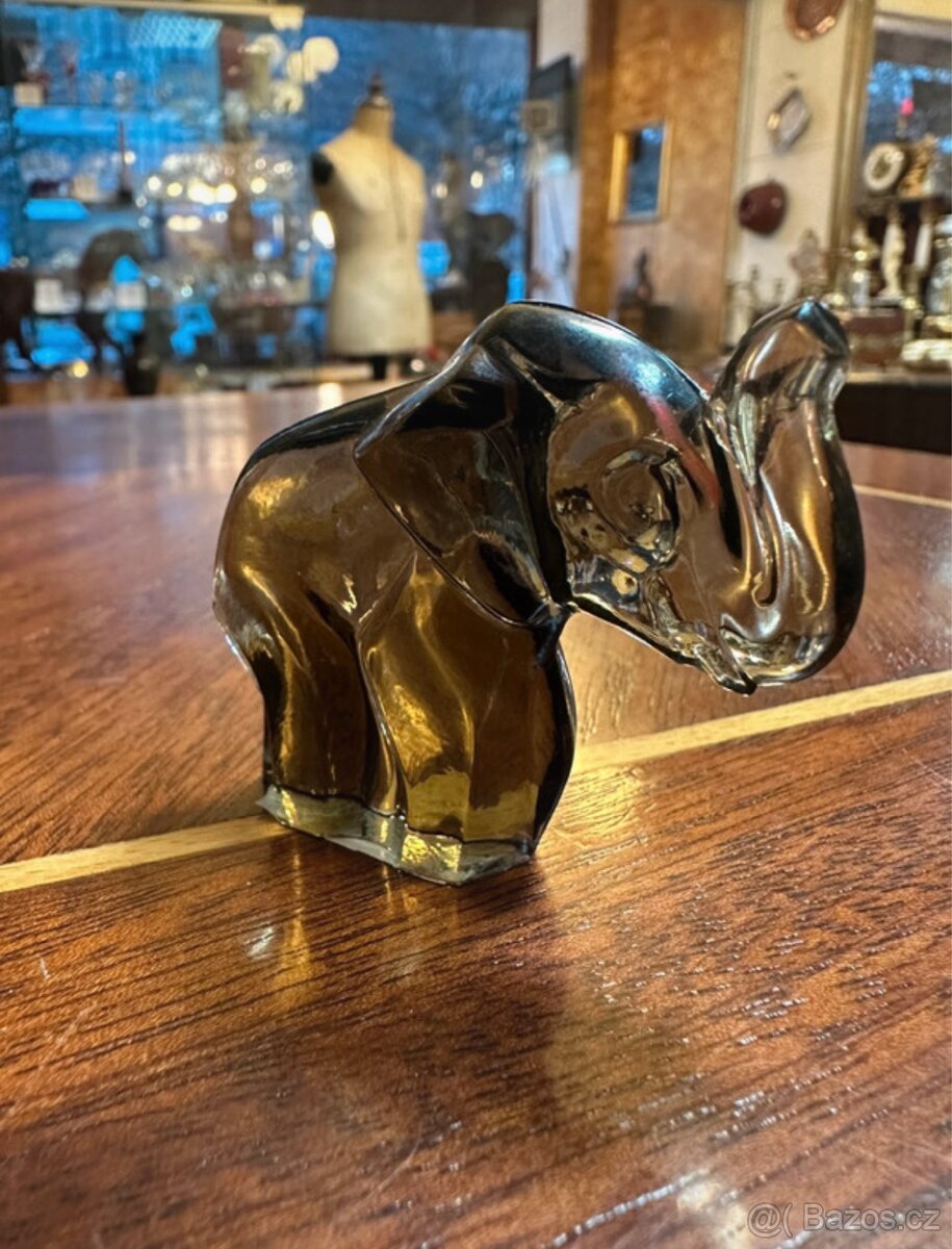 Moser originální figurka slon mini - 2