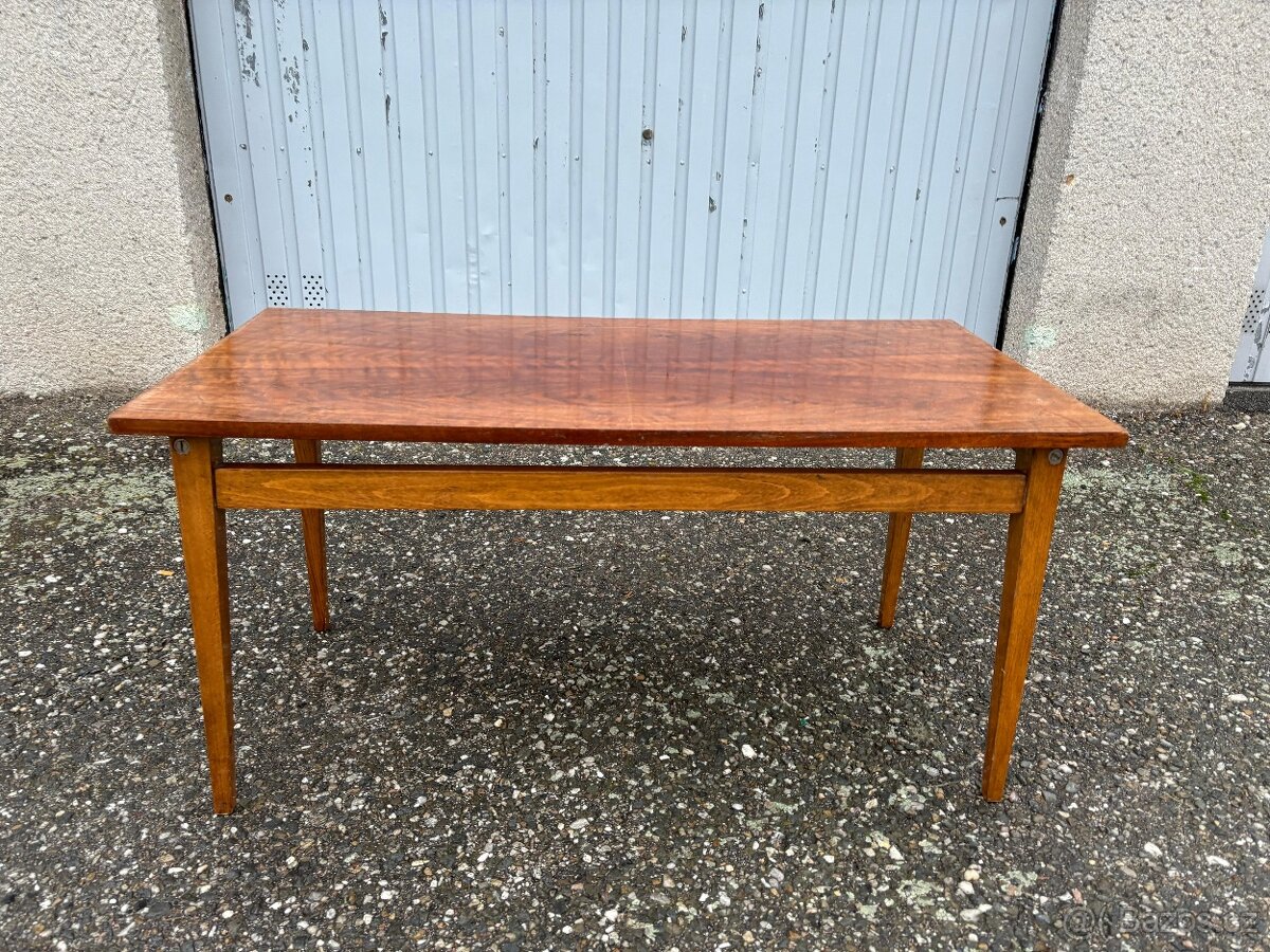 Retro dřevěný konferenční stůl - 2