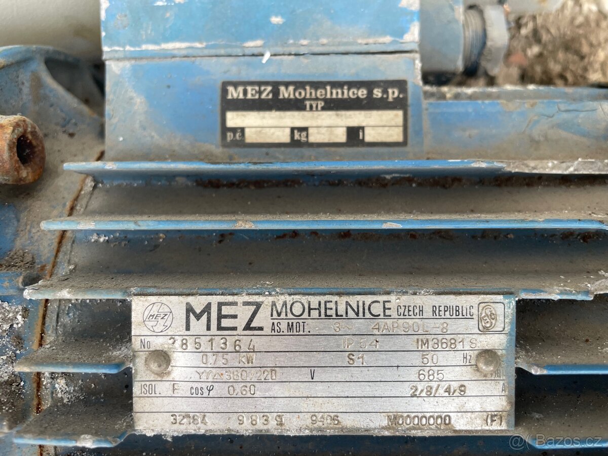 elektromotor s převodovkou - 2