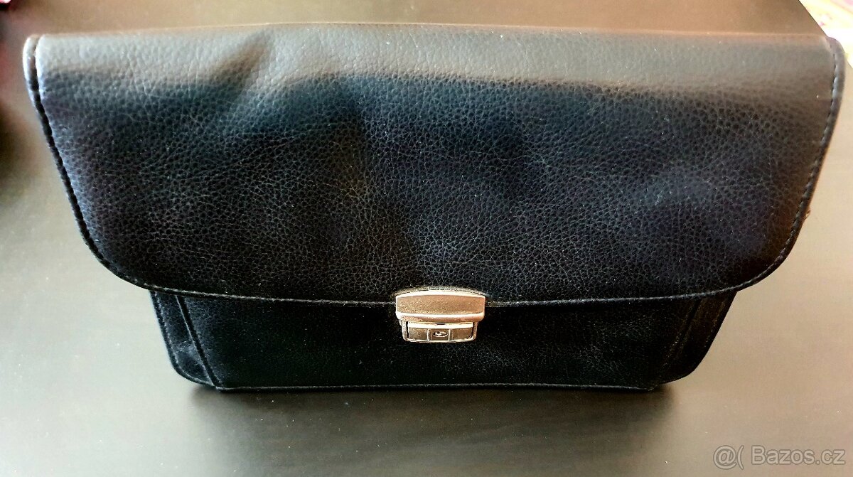 Černá kožená pánská etue - 2