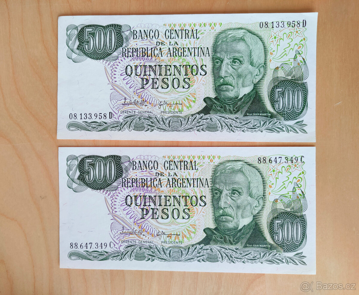 Argentina - 500 pesos - 2