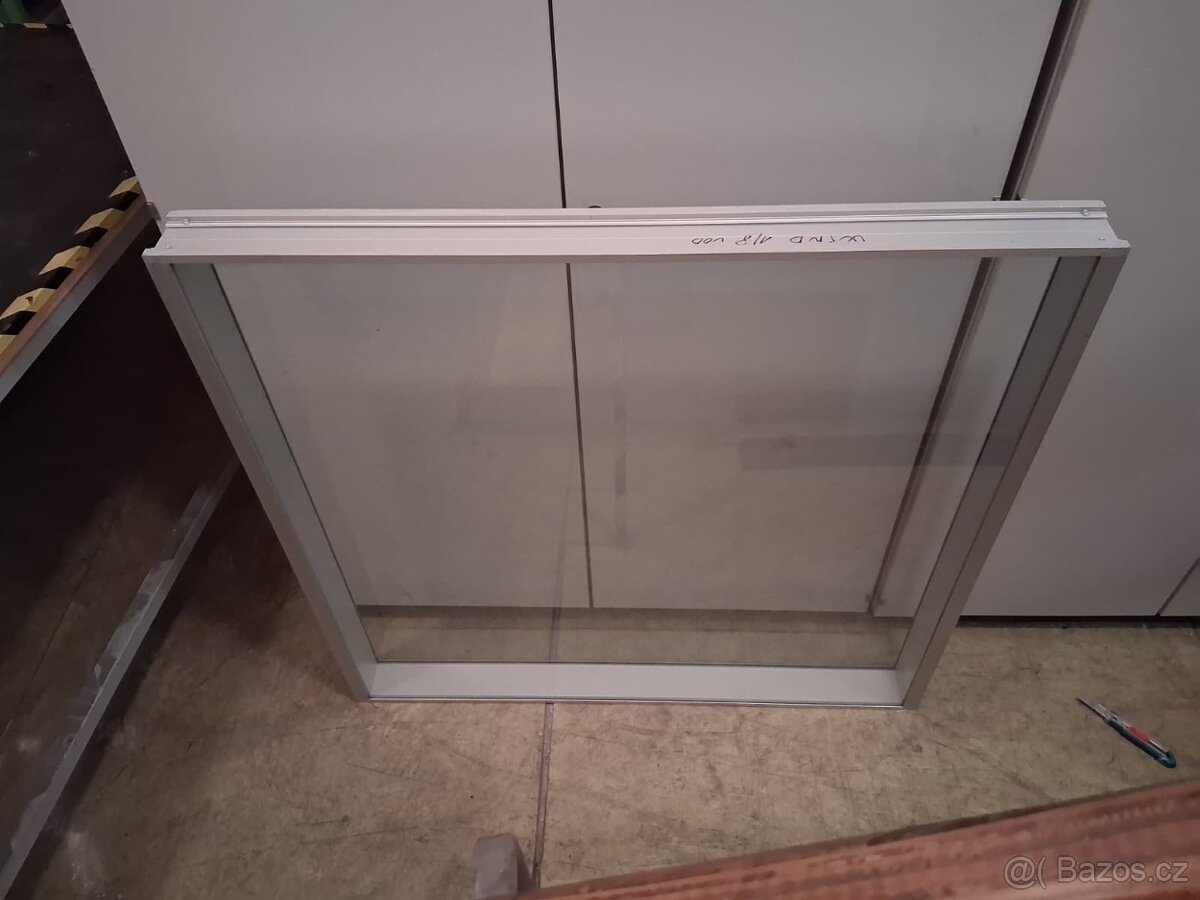 Fixní hliníkové okno 1179x1143mm - 2