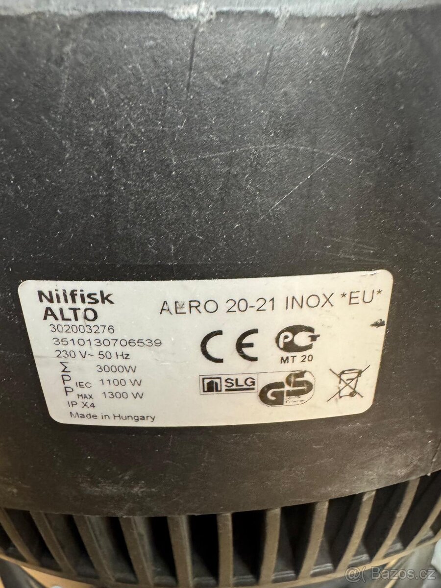 Prodej vysavače AERO 20-21 INOX - 2
