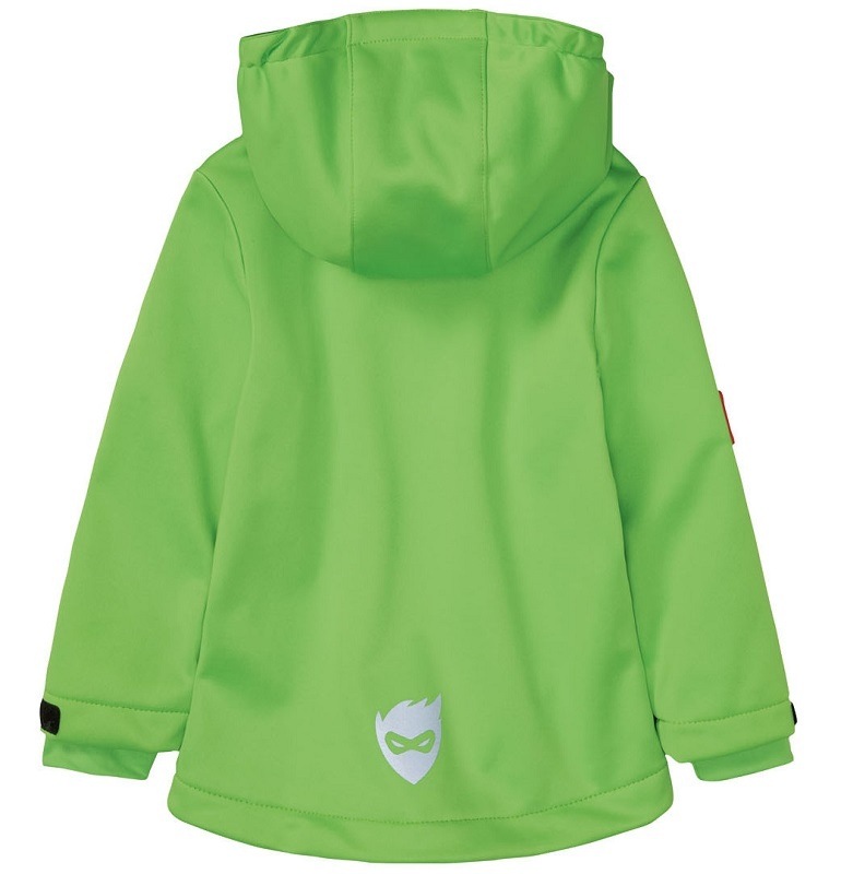 ☘️ SOFTSHELLOVÁ BUNDA zelená limetková vel. 122/128 ☘️ - 2