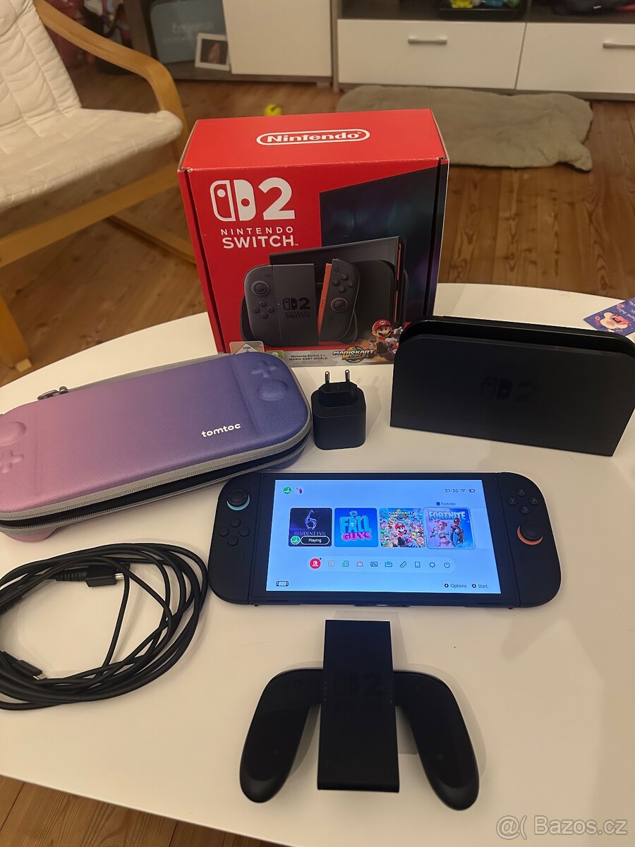 Nintendo switch 2 - V ZÁRUCE / TOP STAV - 2