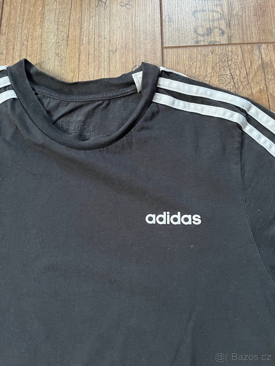 triko černé adidas - 2