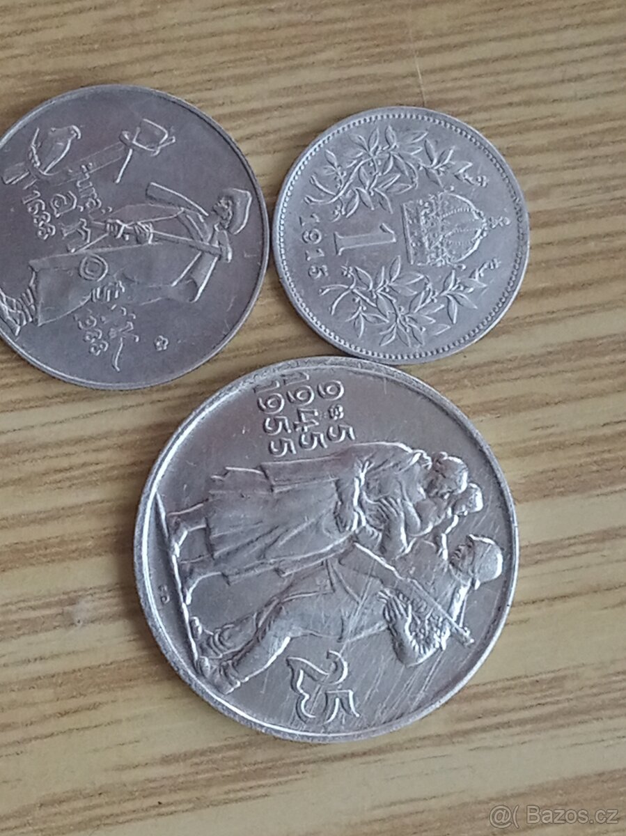 Stříbrné mince - 2
