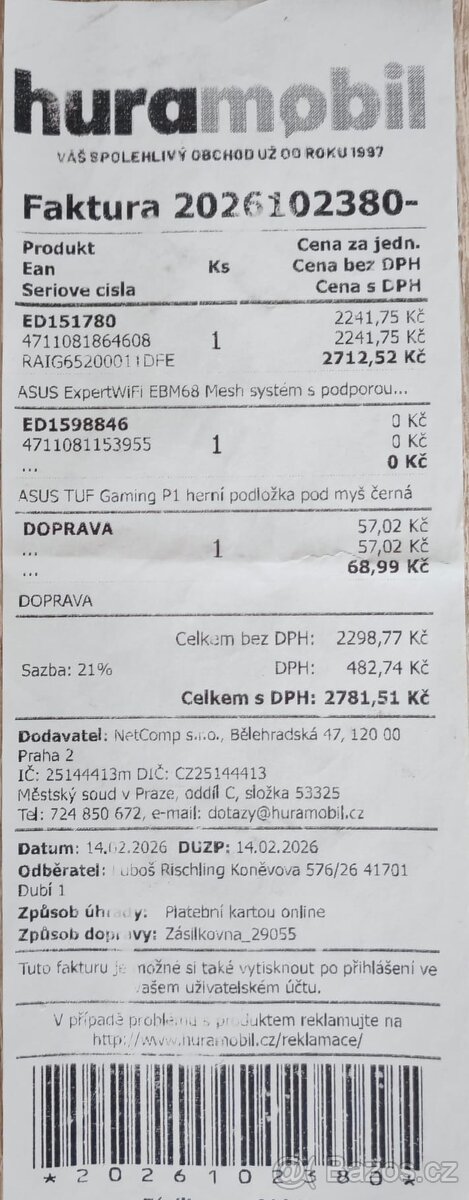WIFI router ASUS - 2